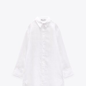 Zara ramie passementerie tunic